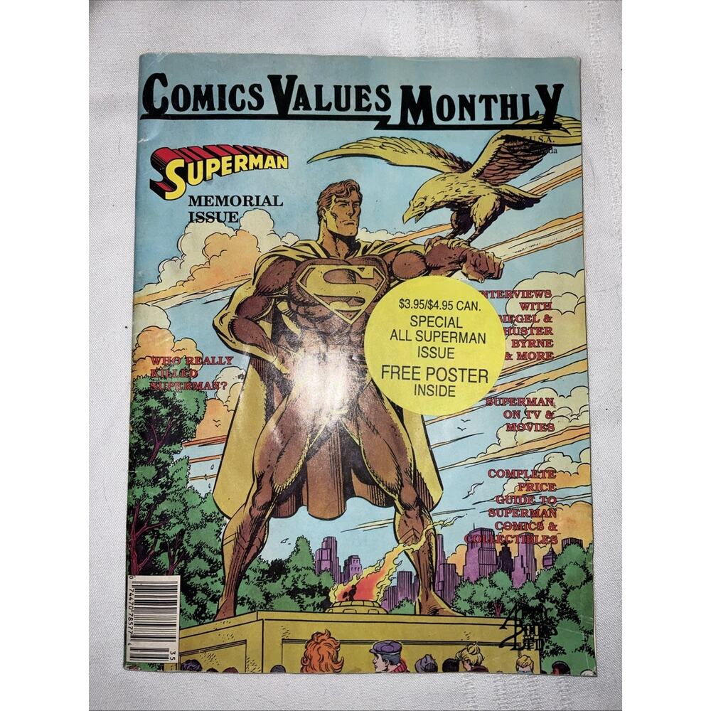 Comics Values Monthly Special #2 - Superman Memorial Issue